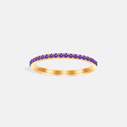 Eternity Birthstone Ring