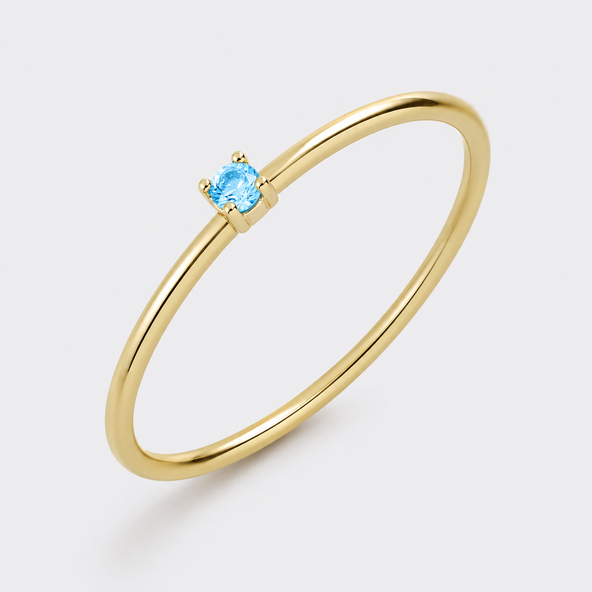 Anniversary Month Birthstone Ring