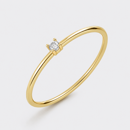 Anniversary Month Birthstone Ring