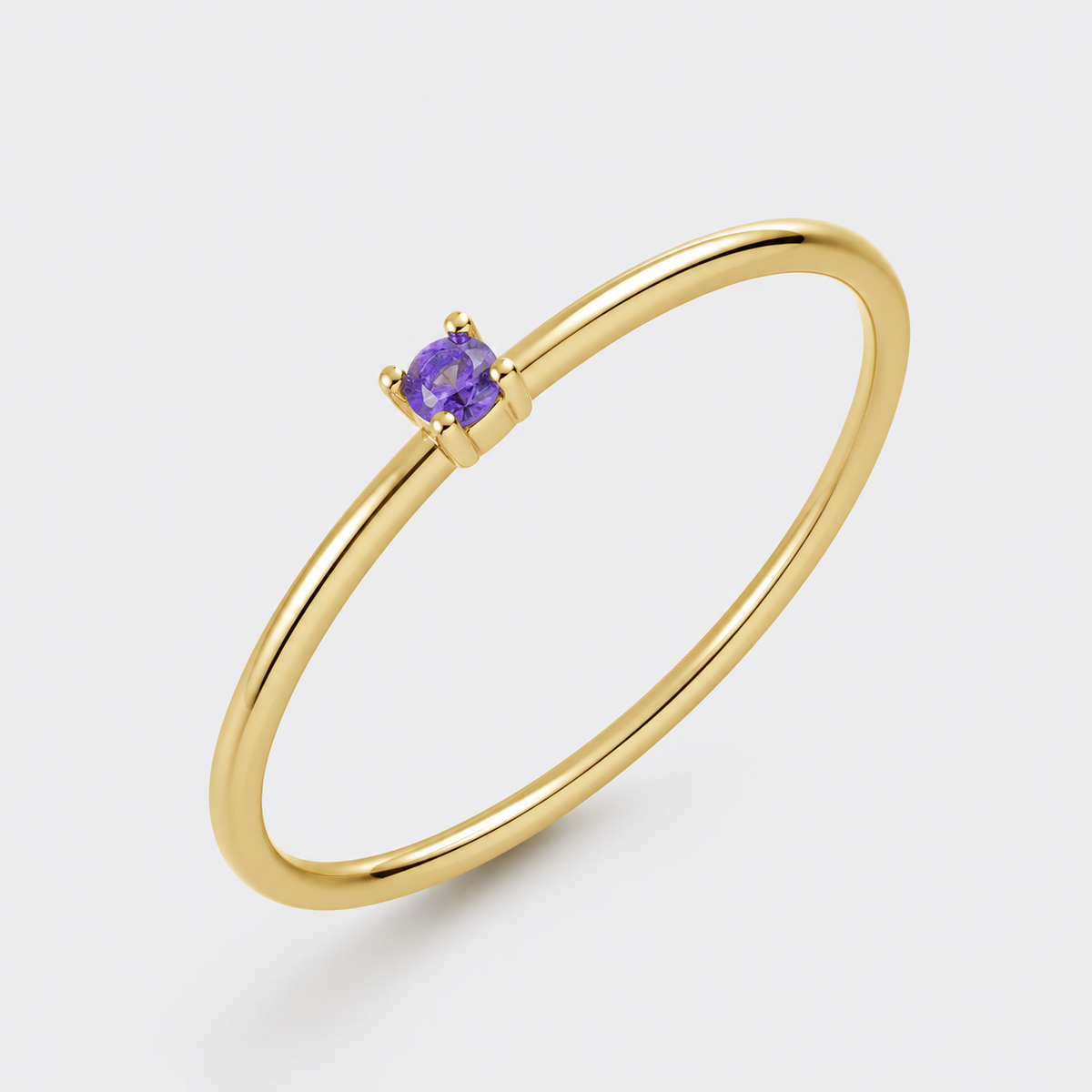 Anniversary Month Birthstone Ring