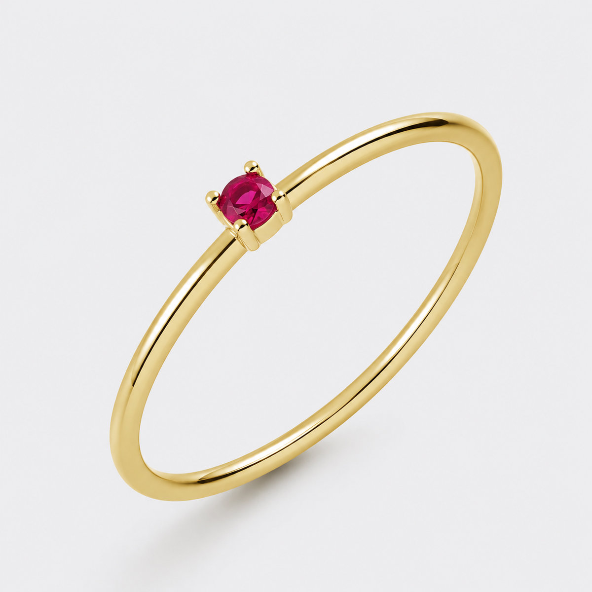 Anniversary Month Birthstone Ring