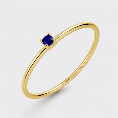 Anniversary Month Birthstone Ring