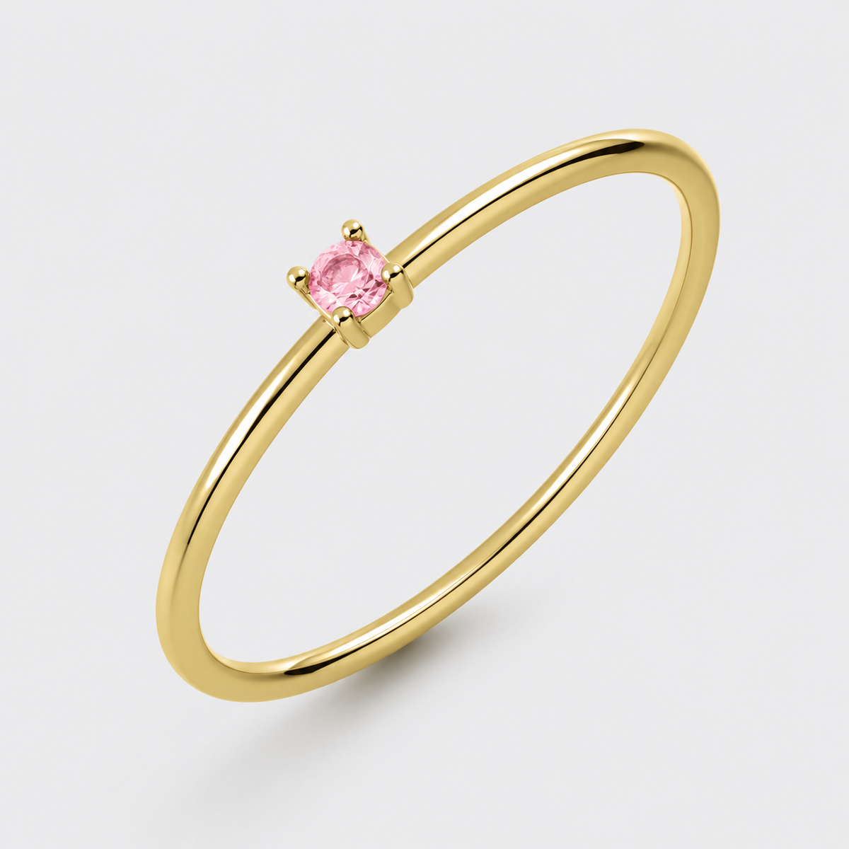 Anniversary Month Birthstone Ring