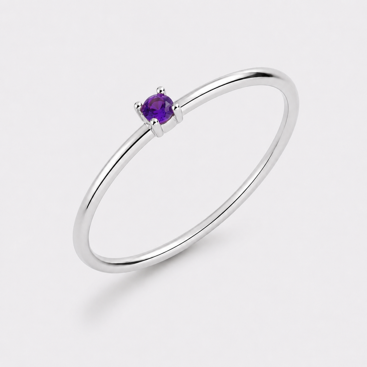 Anniversary Month Birthstone Ring