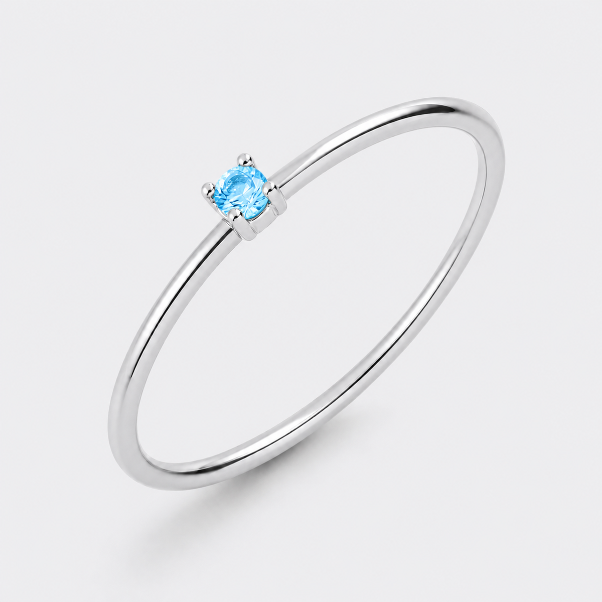Anniversary Month Birthstone Ring