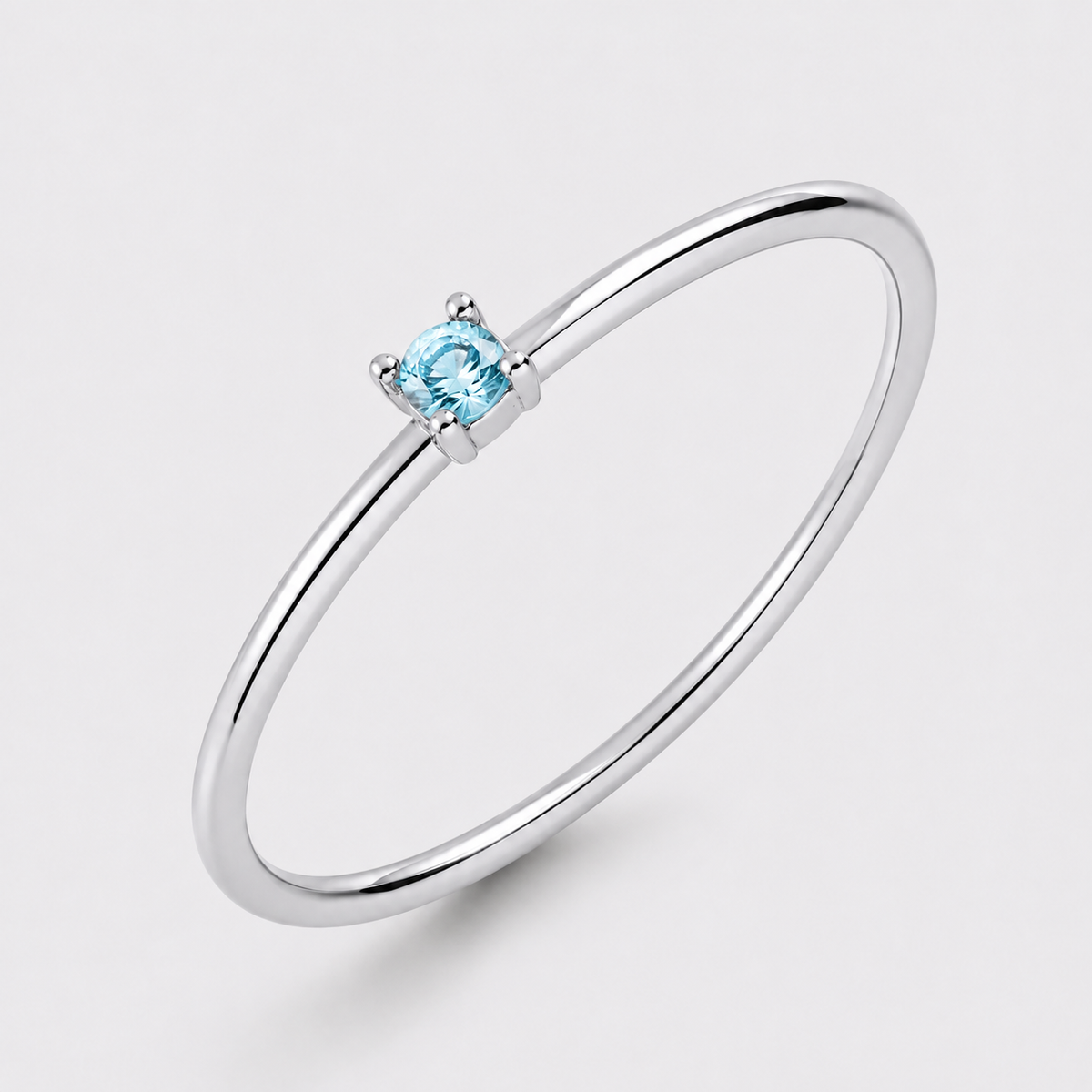 Anniversary Month Birthstone Ring