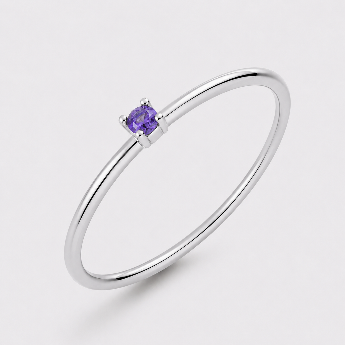 Anniversary Month Birthstone Ring