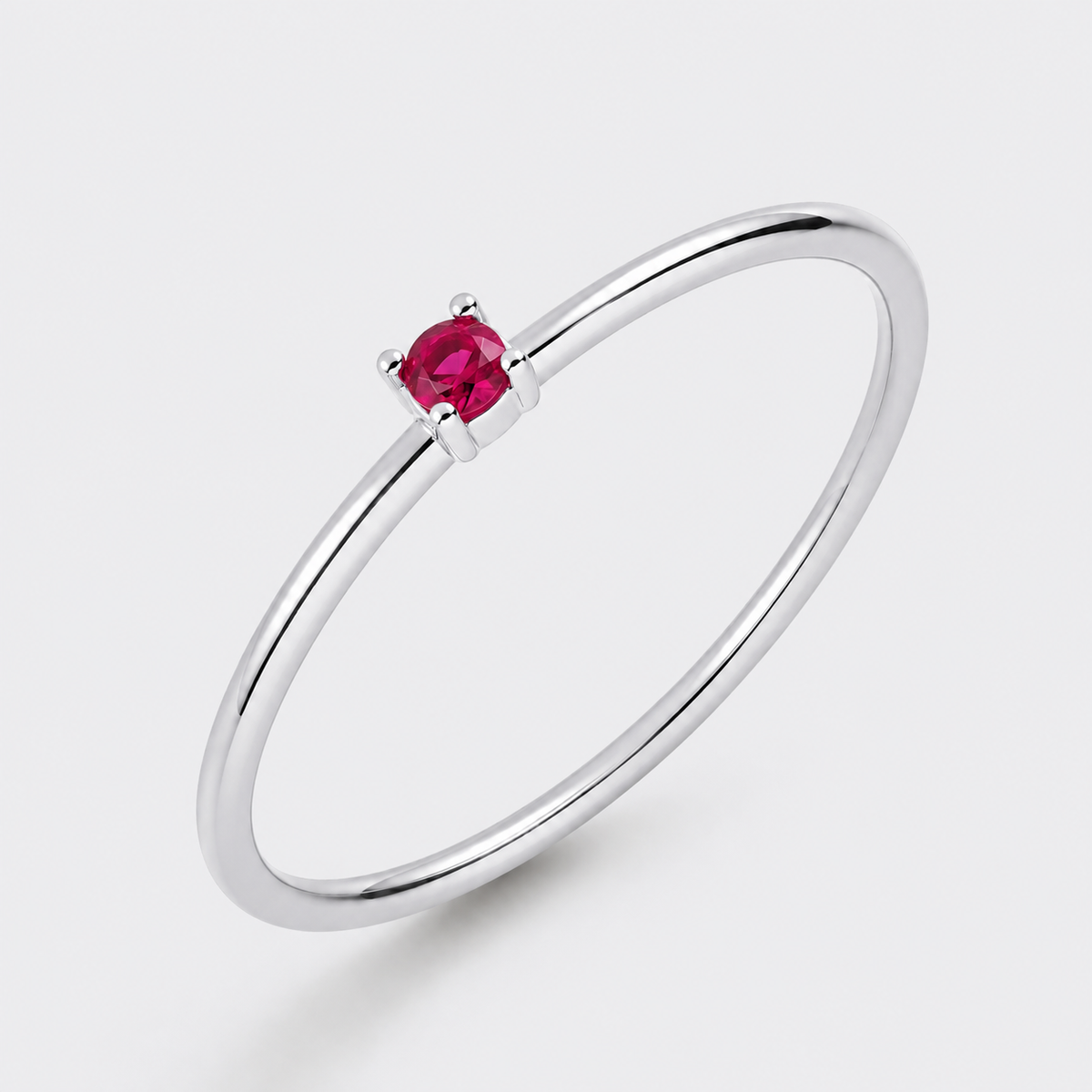 Anniversary Month Birthstone Ring