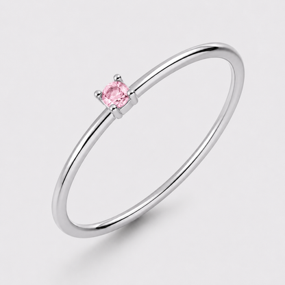 Anniversary Month Birthstone Ring