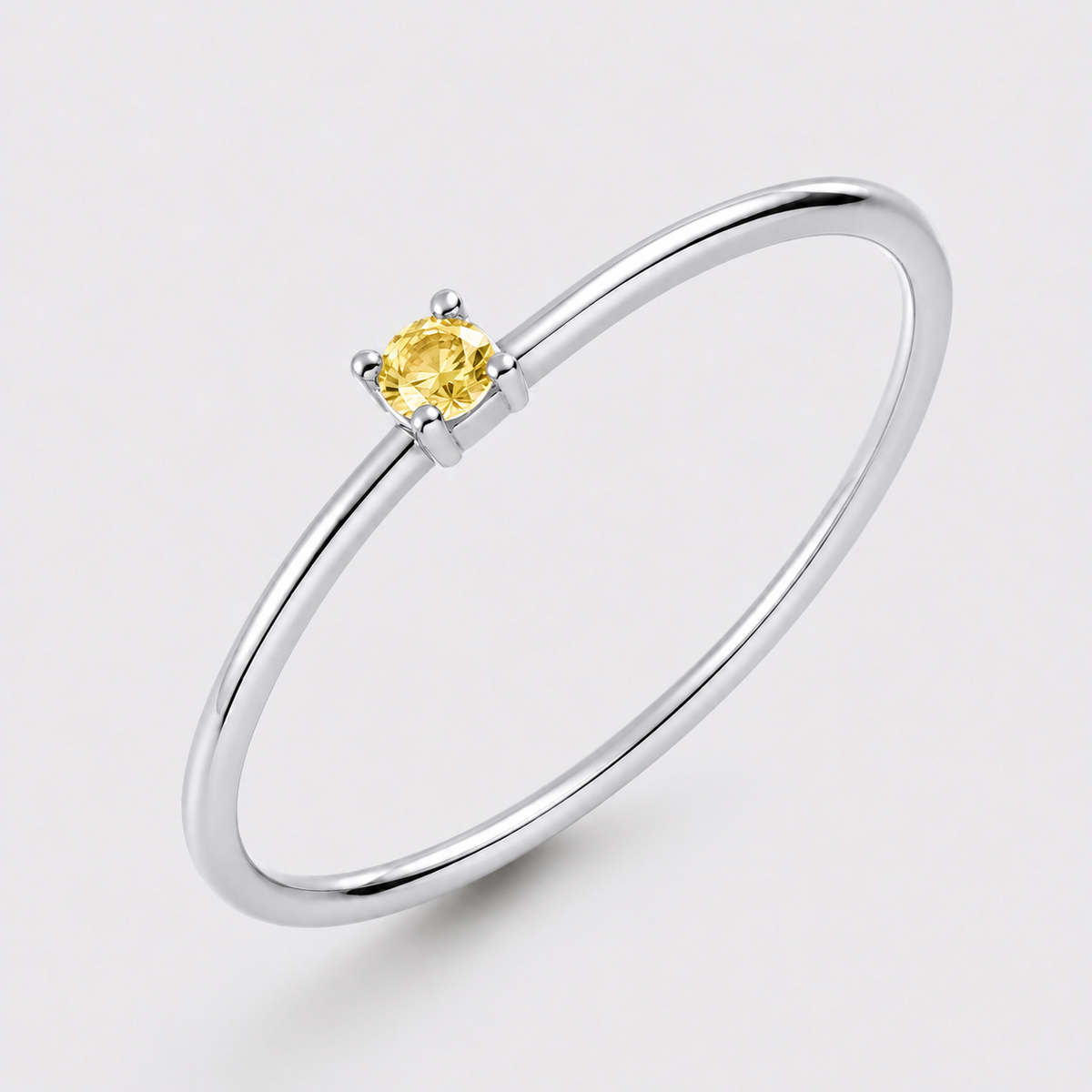 Anniversary Month Birthstone Ring