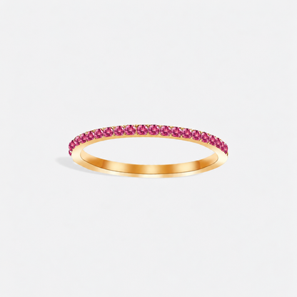 Eternity Birthstone Ring