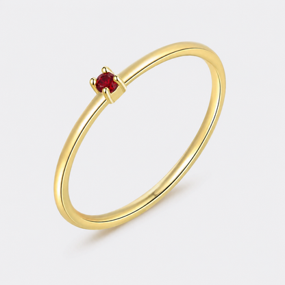 Anniversary Month Birthstone Ring