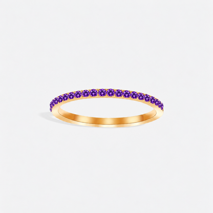Eternity Birthstone Ring