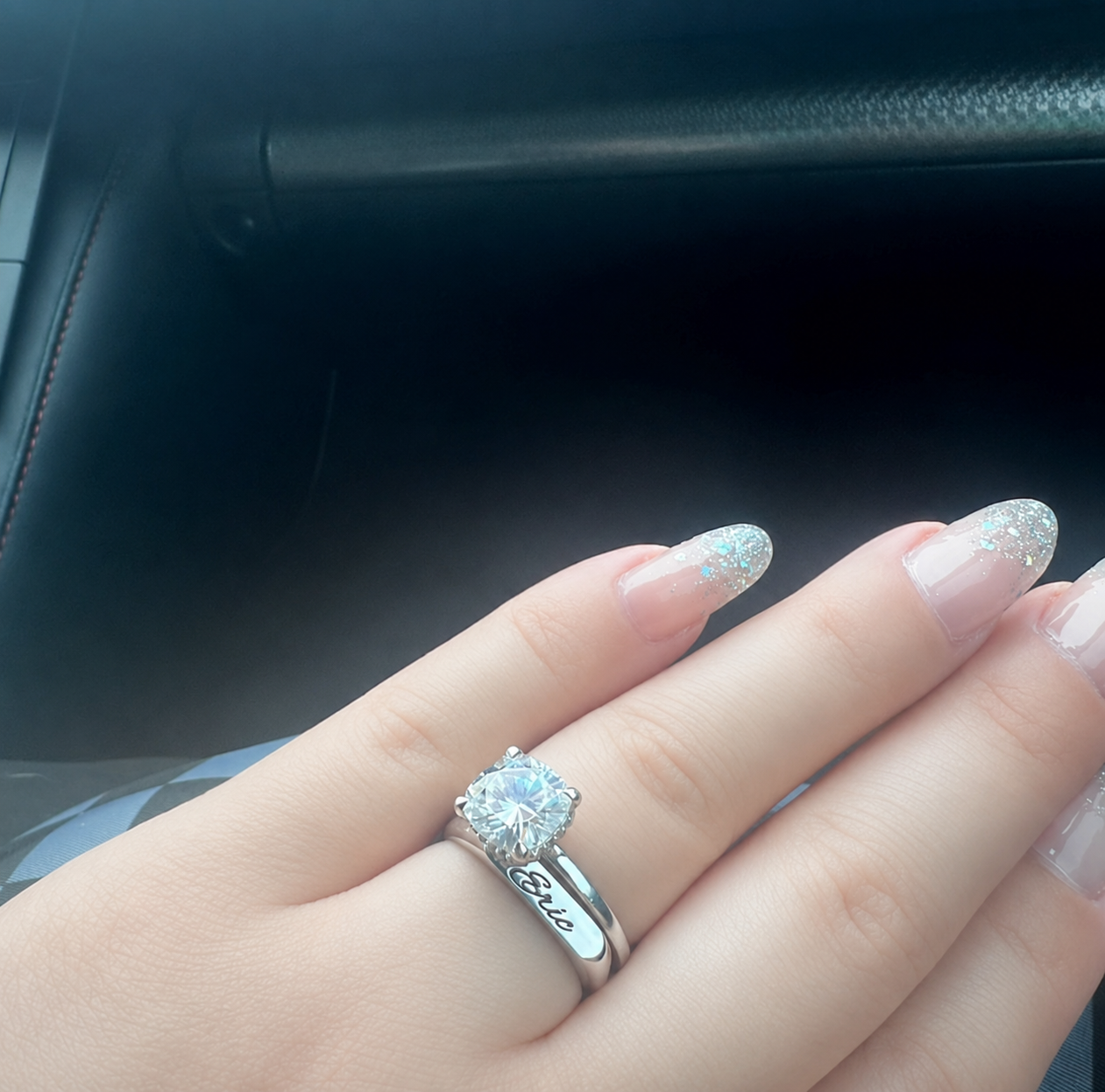 Engraved Name Ring